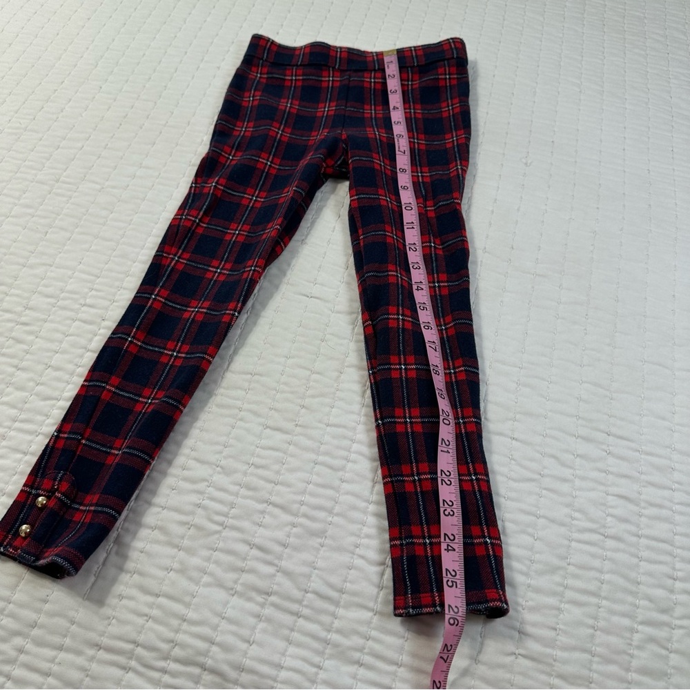 Janie and Jack Girl Holiday Bow Shirt and Red Plaid Pant Matching Set Size8 - Picture 10 of 12